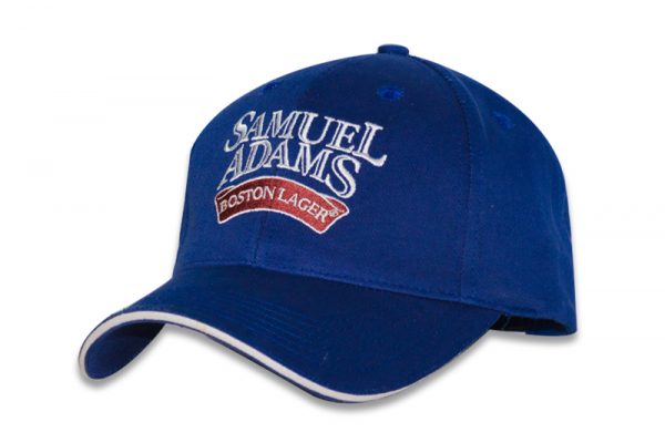 Beer cap sandwich peak embroidered logo