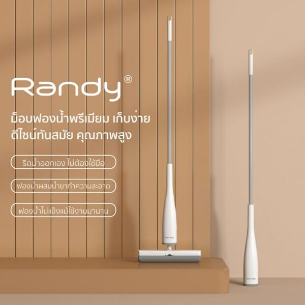 Cây lau nhà bằng gỗ bọt biển RANDY