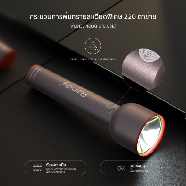 Đèn pin hợp kim nhôm Randy - Ảnh 10