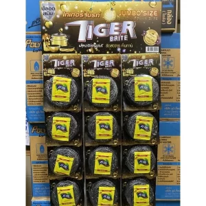 [Tiger] Miếng rửa bát bằng thép không gỉ Jumbo (Combo 12 Miếng)