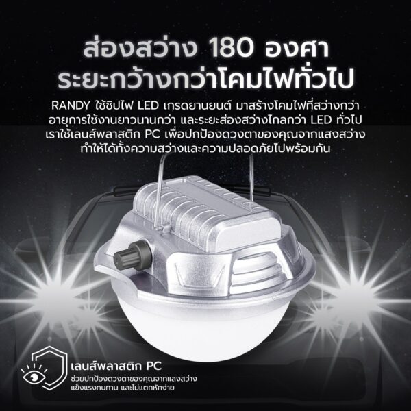 [RD-601] Đèn hình cầu - Ảnh 6