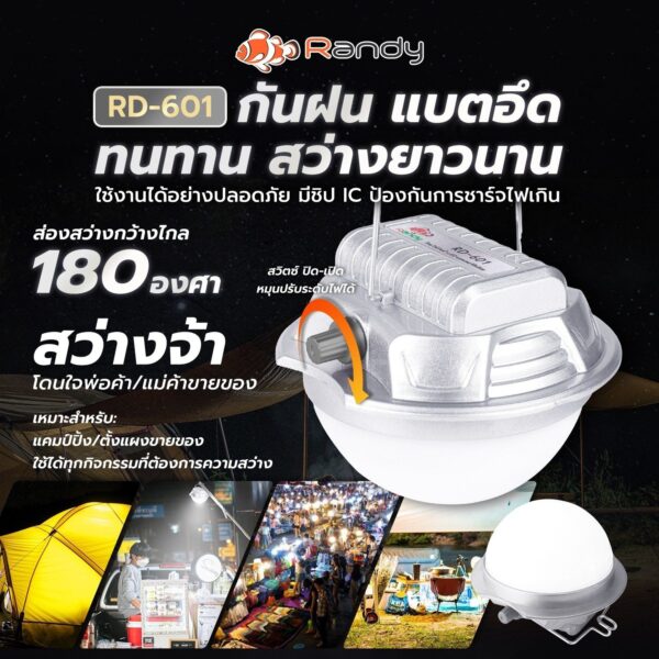 [RD-601] Đèn hình cầu - Ảnh 10