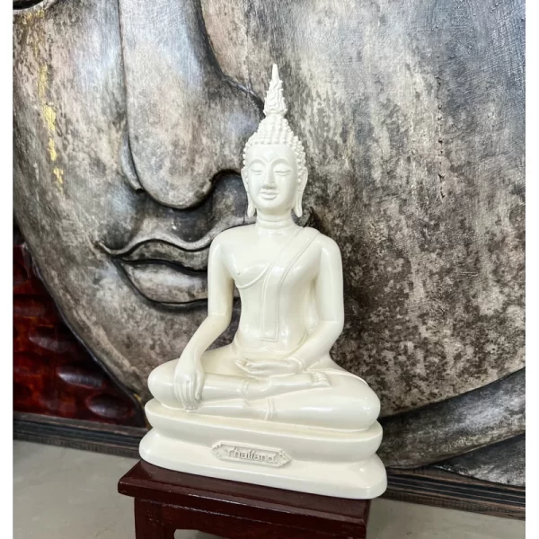 Tượng Phật Pim Sukhothai - trắng ngà - Ảnh 5