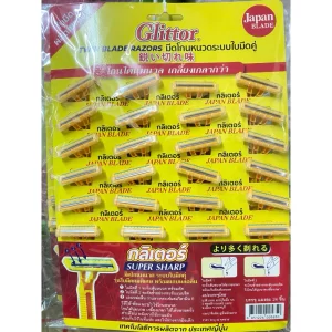 Dao cạo râu - lưỡi đôi (Combo 24 dao)