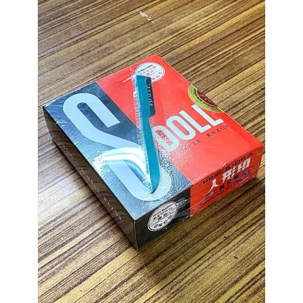 [Esdoll]Dao cạo có tay cầm bằng thép (40 dao/hộp) - Ảnh 2