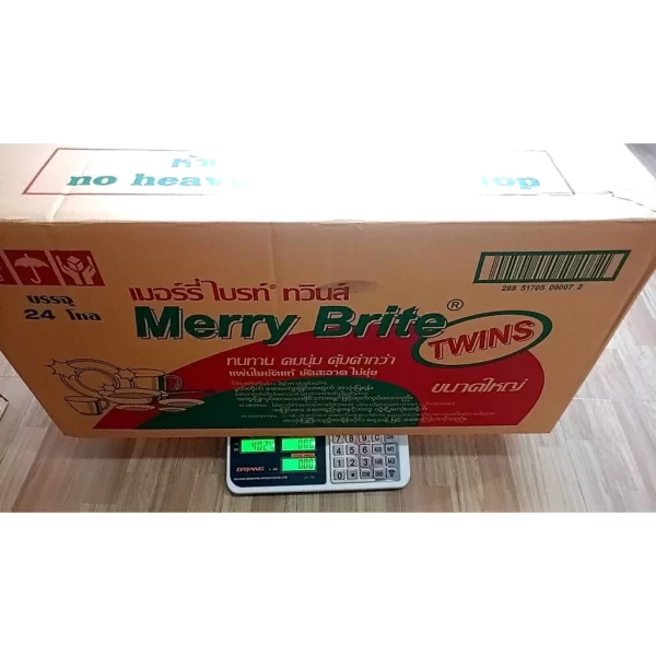[Merry Twins] Miếng bọt biển rửa chén - Màu vàng (Combo 12) - Ảnh 4