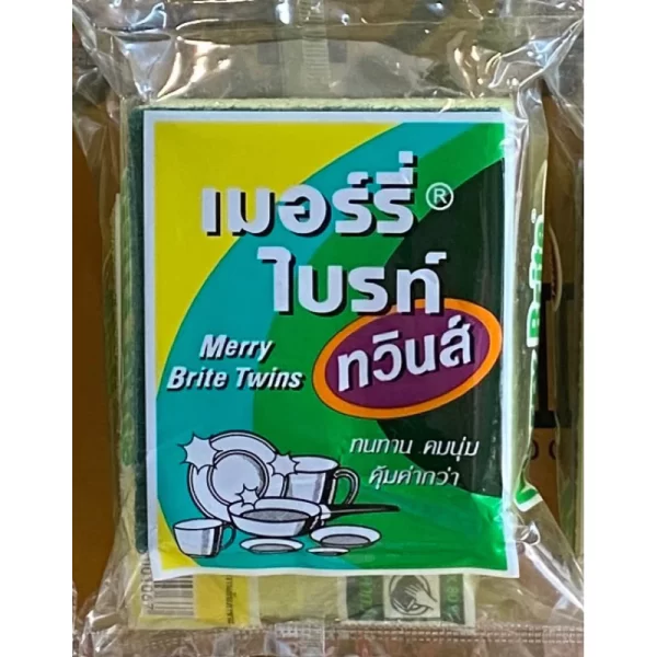 [Merry Twins] Miếng rửa bát bọt biển (Combo 24 miếng) - Ảnh 2