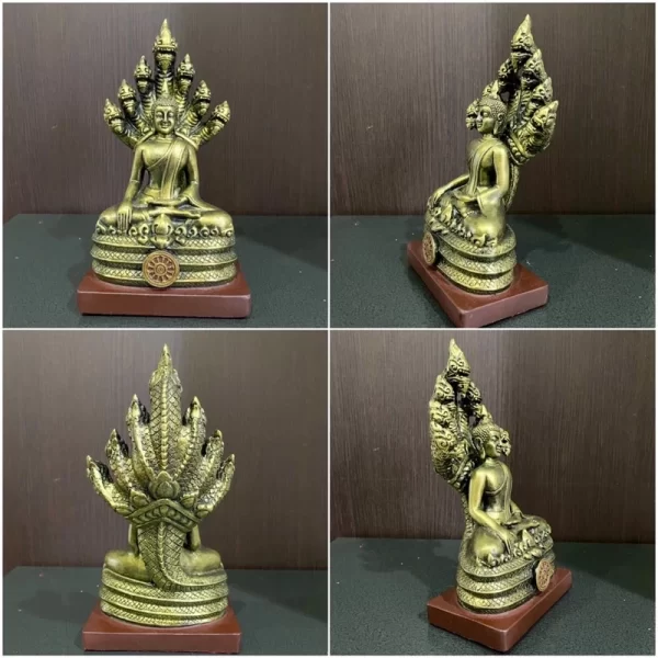 Tượng đức phật Naga Pim Art Chiang Saen - 3 inch - Có 3 màu - Ảnh 2