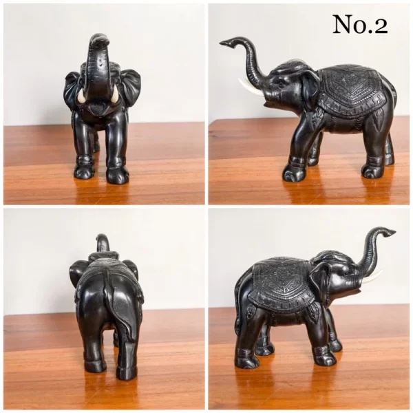Tượng voi mang đến sự thành công - Màu đen bóng - Có 2 kích thước - Ảnh 3