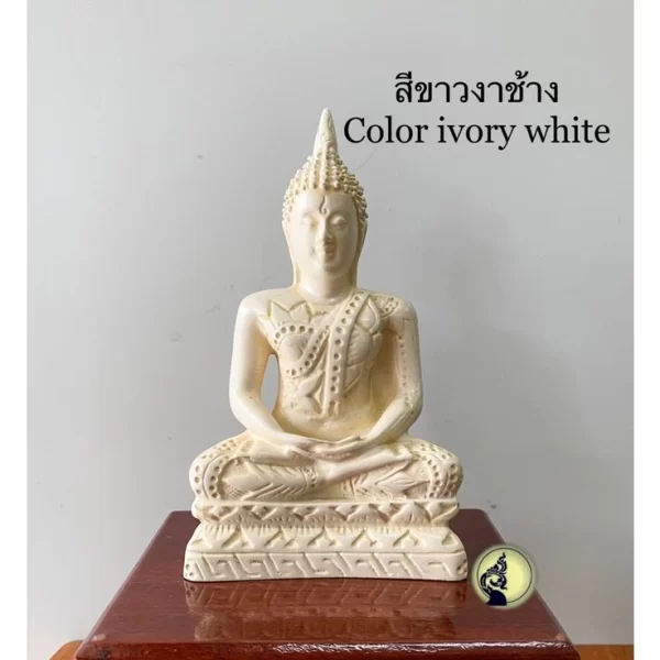 Tượng Phật Thiền Định – Phong Thái Tọa Thiền Trí Tuệ – Mặt Đế 3.5 Inch – Nghệ Thuật Tây Tạng – 5 Màu Lựa Chọn - Ảnh 6