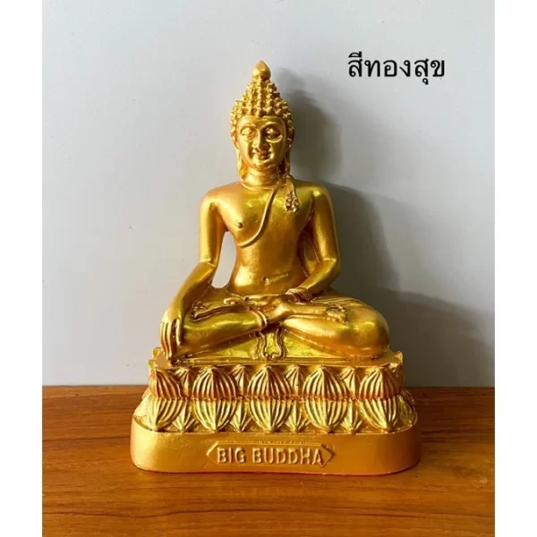 Tượng Phật Phong cách Chiang Saen – Kích thước 19 cm – Resin pha đá - Ảnh 8