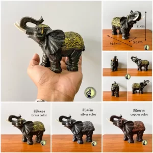 Tượng voi Mongkol mang đến sự thành công và may mắn - Có 3 màu sắc