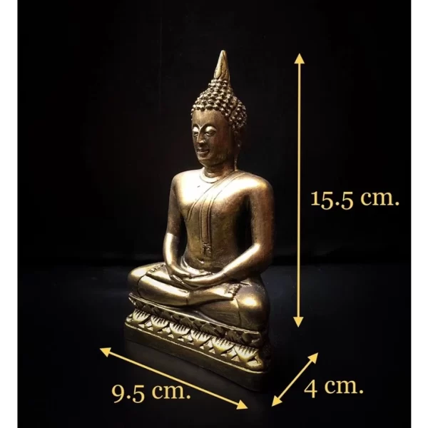 Tượng phật đang ngồi thiên - 3,5 inch - Có 6 màu sắc - Ảnh 2
