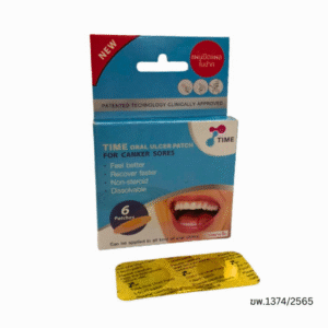 Time Oral Ulcer Patch – Time – Miếng dán trị nhiệt miệng, giảm đau, bảo vệ vết loét trong miệng