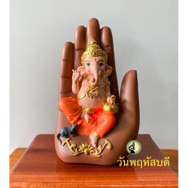 Tượng Phật Ganesha – Phong Thái Phú Quý – Đặt Trong Lòng Bàn Tay – Có 7 Màu Theo Ngày Sinh - Ảnh 10
