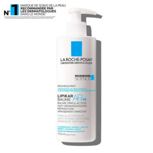 Lipikar Baume AP+M – La Roche-Posay – Kem dưỡng làm dịu và phục hồi da khô cho trẻ sơ sinh, trẻ em và người lớn