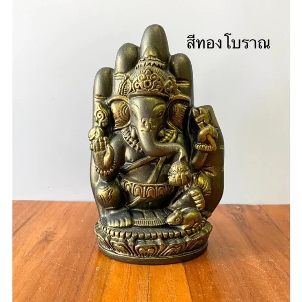 Tượng Phật Ganesha – Phong Thái “Ban Phước” – Đặt Tay Trước Ngực – Có 5 Màu Lựa Chọn - Ảnh 5