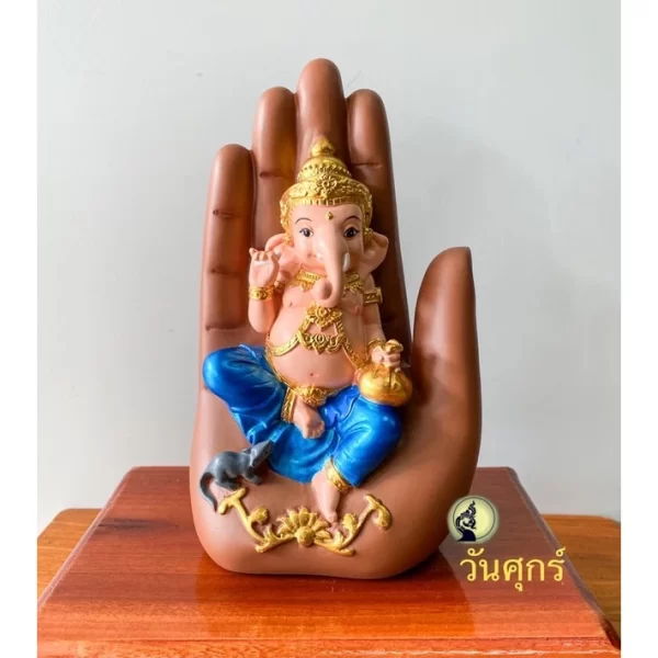 Tượng Phật Ganesha – Phong Thái Phú Quý – Đặt Trong Lòng Bàn Tay – Có 7 Màu Theo Ngày Sinh - Ảnh 11