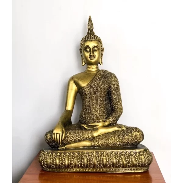 Tượng Phật Chiến Thắng Ma Vương – Phong cách Sukhothai – Có 3 màu – Kích thước 9 inch - Ảnh 5
