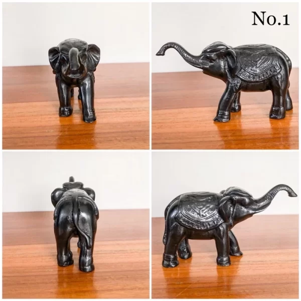Tượng voi mang đến sự thành công - Màu đen bóng - Có 2 kích thước - Ảnh 2
