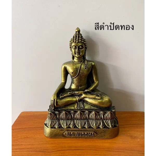 Tượng Phật Phong cách Chiang Saen – Kích thước 19 cm – Resin pha đá - Ảnh 5