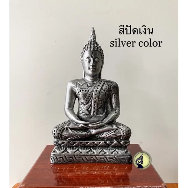 Tượng Phật Thiền Định – Phong Thái Tọa Thiền Trí Tuệ – Mặt Đế 3.5 Inch – Nghệ Thuật Tây Tạng – 5 Màu Lựa Chọn - Ảnh 11