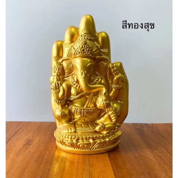 Tượng Phật Ganesha – Phong Thái “Ban Phước” – Đặt Tay Trước Ngực – Có 5 Màu Lựa Chọn - Ảnh 4