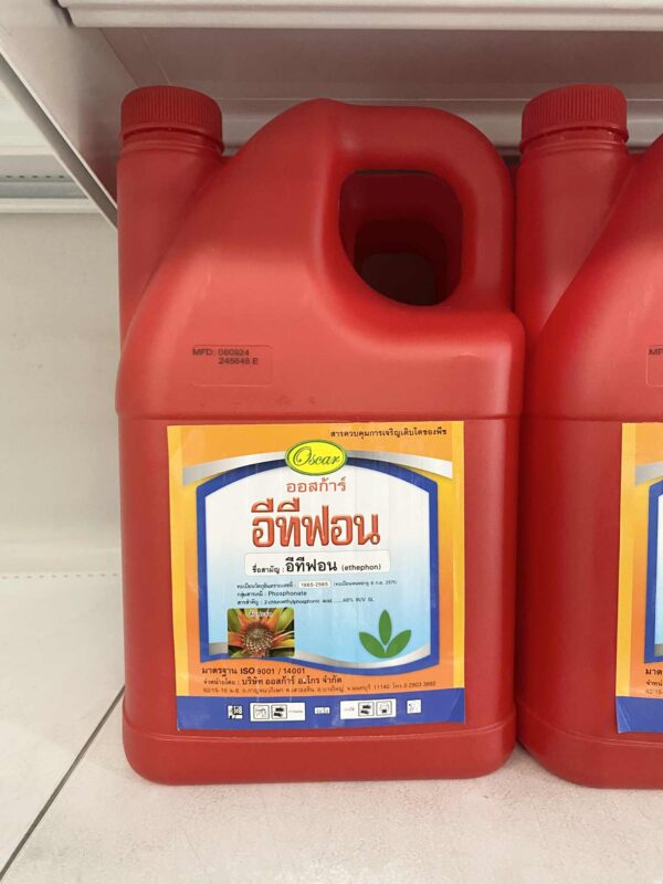 Ethephon - Thuốc hỗ trợ thực vật tăng trưởng - Can nhựa 4L [4 can / 1 thùng]