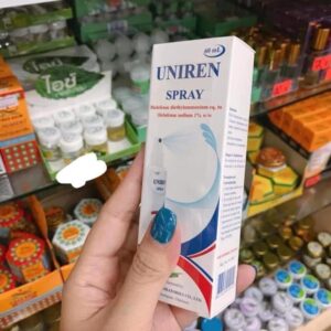 Chai Xịt Xoa Bóp Thái Lan UNIREN – Giảm Đau Nhanh, Phục Hồi Cơ Bắp