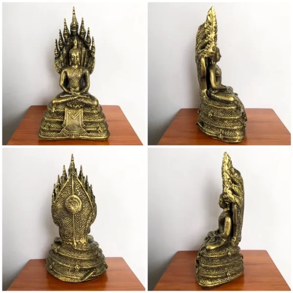 Tượng phật Pang Naga Porok - 5 inch - Ảnh 4