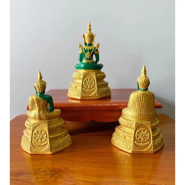 Tượng phật ngọc lục bảo 3 mùa - 2 inch - Có 3 mẫu - Ảnh 2