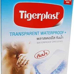 Tigerplast Transparent Waterproof – Miếng dán vết thương chống nước trong suốt – Thái Lan