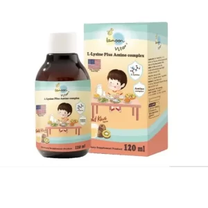 Lamoon Vita L-Lysine Plus Amino Complex – Lamoon – Siro bổ sung L-Lysine & vitamin tổng hợp cho bé biếng ăn, chậm lớn