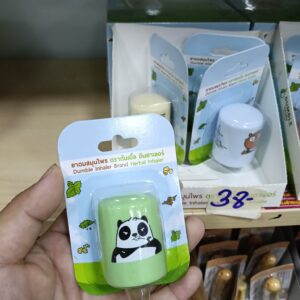 Dumble Inhaler – Double Herb – Ống hít thảo dược Thái Lan giảm nghẹt mũi, đau đầu, say tàu xe