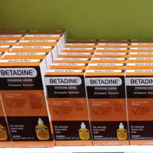 Betadine Antiseptic Solution – Mundipharma – Sát khuẩn da và niêm mạc với Povidone-Iodine 10%-60ml