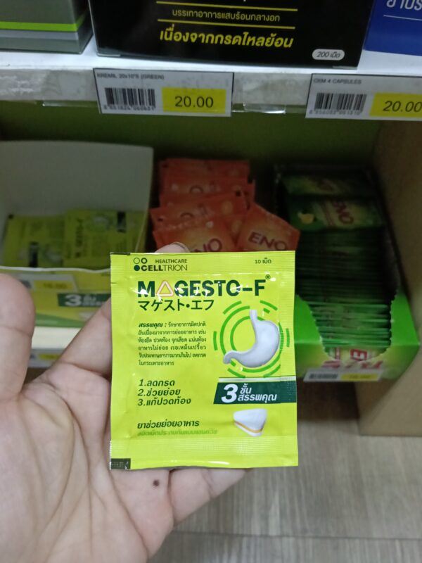 Mangesto-F – Viên Uống Hỗ Trợ Tiêu Hóa, Giảm Đầy Hơi, Đau Bụng Sau Ăn