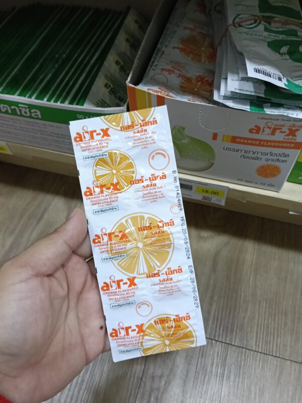 Air-X – Viên Uống Hỗ Trợ Giảm Đầy Hơi, Chướng Bụng, Khó Tiêu