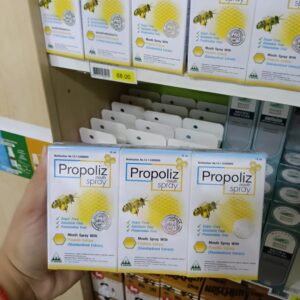 Propoliz Mouth Spray – Xịt Họng Keo Ong Tự Nhiên Giảm Viêm, Dịu Họng, Kháng Khuẩn