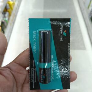 Ống Hít Mũi Black Inhaler Peppermint Field – Làm Thông Mũi, Giảm Nhức Đầu, Say Xe
