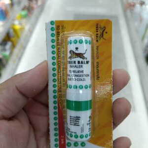 Ống Hít Mũi Tiger Balm – Hương Bạc Hà Mát Lạnh, Thiết Kế Hai Đầu Tiện Dụng