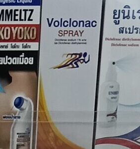 Xịt Giảm Đau Volclonac Spray – Hãng Bio Pharm, Nhập Khẩu Thái Lan