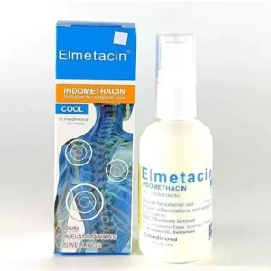 Xịt Giảm Đau Elmetacin – Indomethacin Dòng Cool, Nhập Khẩu Thái Lan