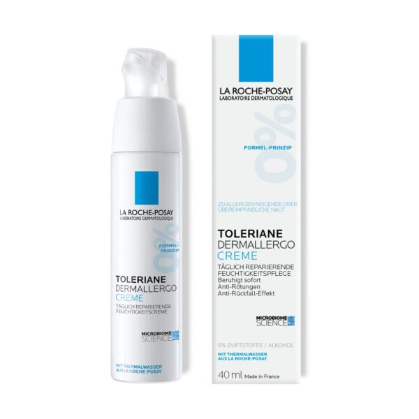 Toleriane Dermallergo Fluide / Cream / Night – La Roche-Posay – Bộ dưỡng làm dịu, phục hồi da nhạy cảm, dễ kích ứng, dùng cả ngày và đêm - Ảnh 3