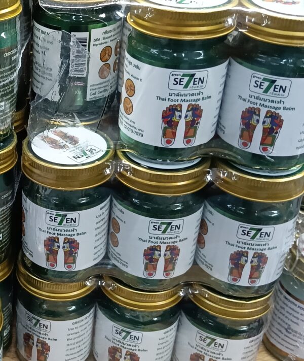 Se7en Thai Foot Massage Balm – Dầu thảo dược massage chân, giảm đau nhức, thư giãn hiệu quả