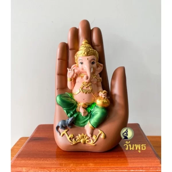Tượng Phật Ganesha – Phong Thái Phú Quý – Đặt Trong Lòng Bàn Tay – Có 7 Màu Theo Ngày Sinh - Ảnh 12