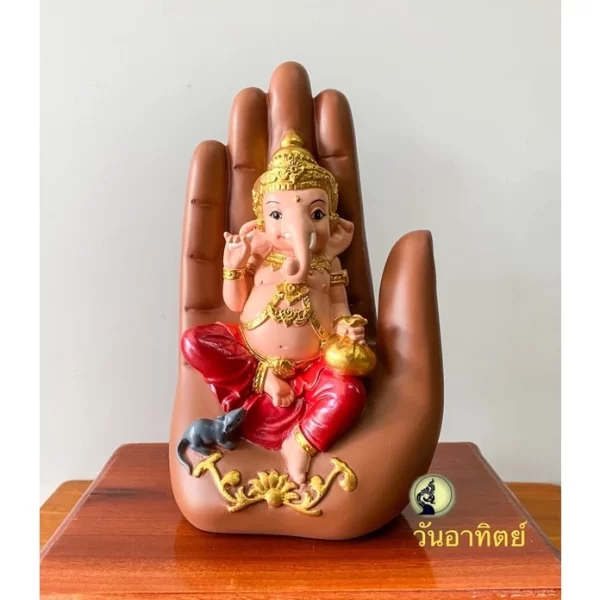 Tượng Phật Ganesha – Phong Thái Phú Quý – Đặt Trong Lòng Bàn Tay – Có 7 Màu Theo Ngày Sinh - Ảnh 6