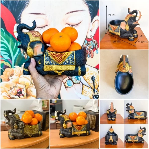 Khay Đựng Đồ Hình Tượng Voi – Trang Trí & Quà Tặng Phong Thủy - Ảnh 2