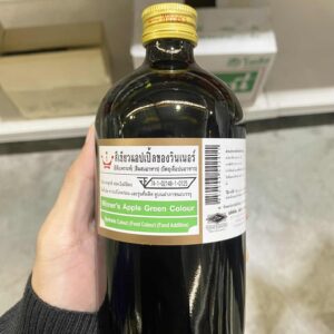 Winner - Tạo Màu Táo Xanh – Dùng cho kẹo, bánh & đồ uống - Chai thủy tinh 454cc [12 chai / 1 thùng]