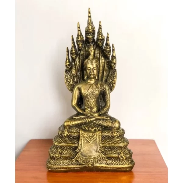 Tượng phật Pang Naga Porok - 5 inch - Ảnh 2