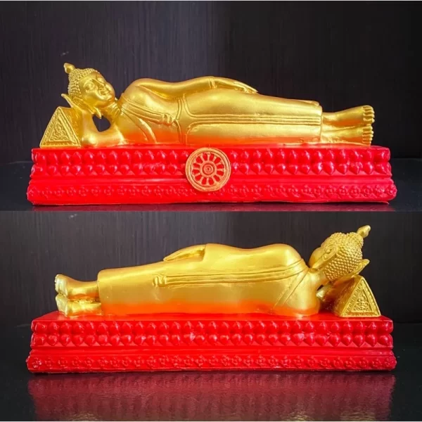 Tượng Phật Ngày Thứ Ba – Dáng nằm Chiang Saen – Mặt đế 3 inch - Ảnh 6